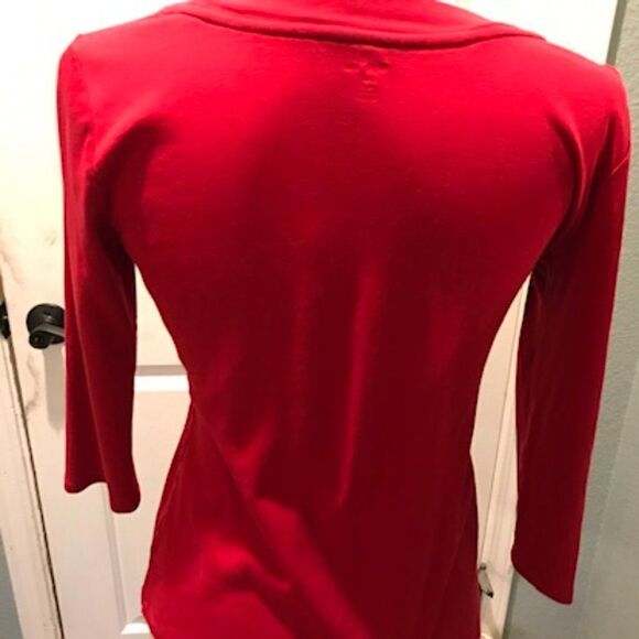 Style & Co. Red Sparkle Sweater - Picture 4 of 5